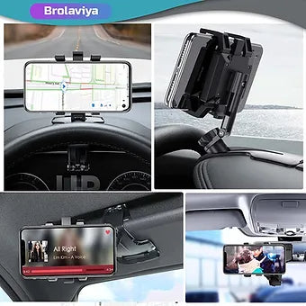 Neuheiten | 360 Grad drehbarer Auto Armaturenbrett Handyhalter