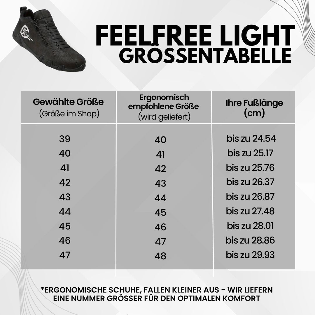 FeelFree Light - leichter, ergonomischer & schmerzlindernder Barfußschuh - Sonderaktion 1+1 Gratis