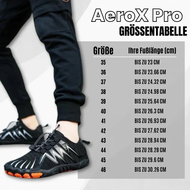 Aerox schmerzlindernde Barfußschuhe - perfekt für die Gartenarbeit und Aktivitäten im Freien