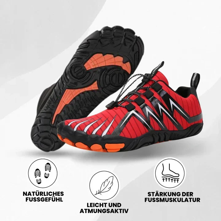 Aerox schmerzlindernde Barfußschuhe - perfekt für die Gartenarbeit und Aktivitäten im Freien