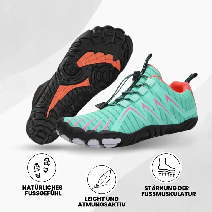 Aerox schmerzlindernde Barfußschuhe - perfekt für die Gartenarbeit und Aktivitäten im Freien