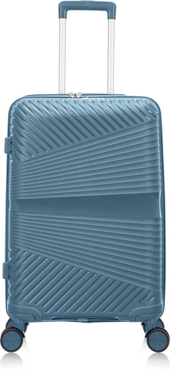 Hartschalen Blaues Reisekoffer – Amalfi