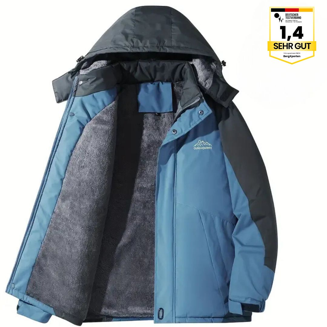 Hochwertige Herren-Outdoorjacke mit Kapuze