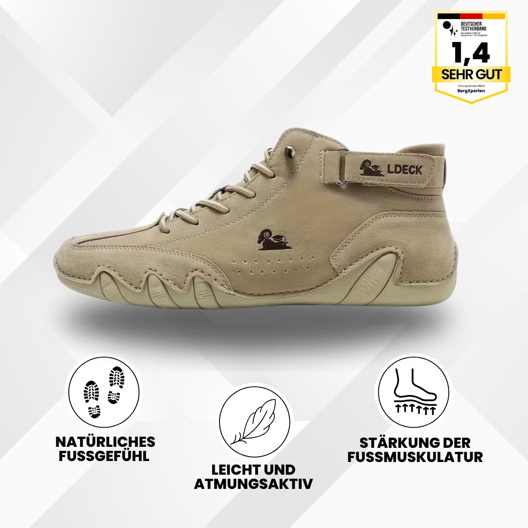 Alpaca Hallux  – ergonomische & schmerzlindernde Hallux Valgus Leder-Barfußschuhe