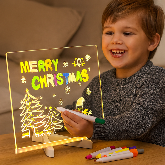 Neuheiten | Leuchtendes LED Zeichenbrett für Kinder