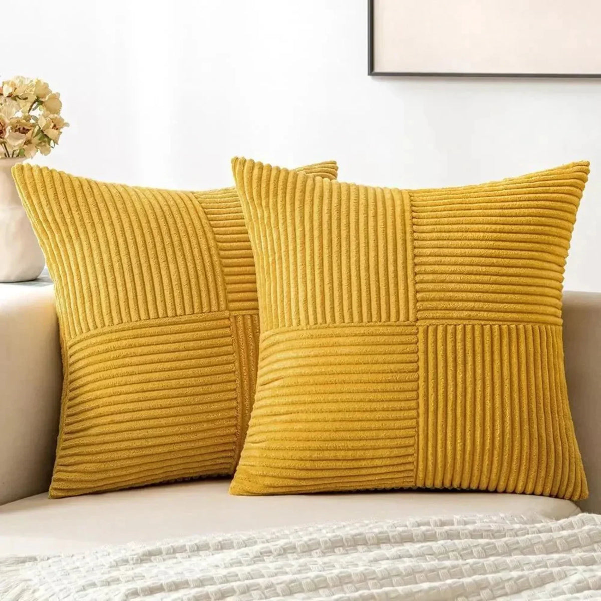 Luxus-Kissenbezüge aus Samt - weich und luxuriös für Sofa und Bett