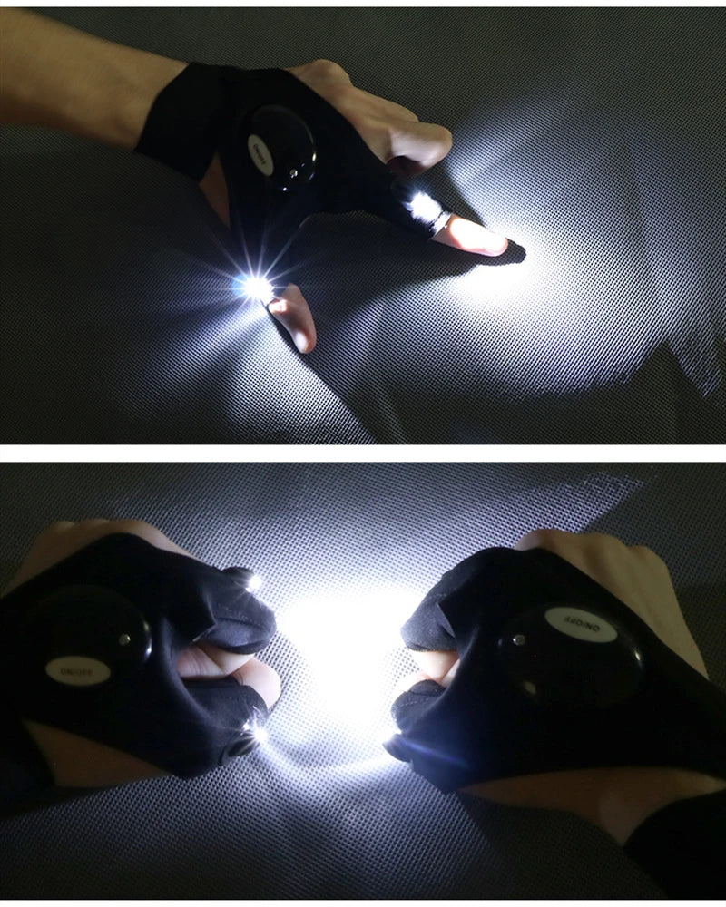 Neuheiten | LED Taschenlampenhandschuhe