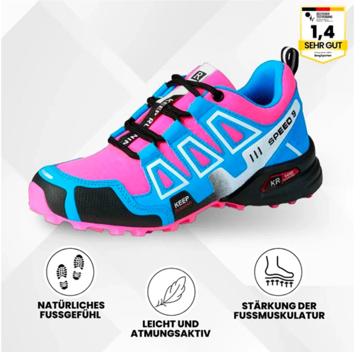 OrthoTrekking – Ergonomische Wanderschuhe für Schwangerschaft & Nachgeburt