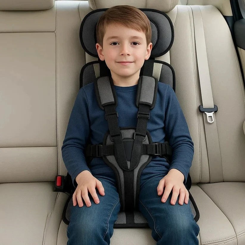 Kindersitz | Faltbarer Reisesitz für unterwegs | Schnell montiert mit Gurtsystem | GoSeat