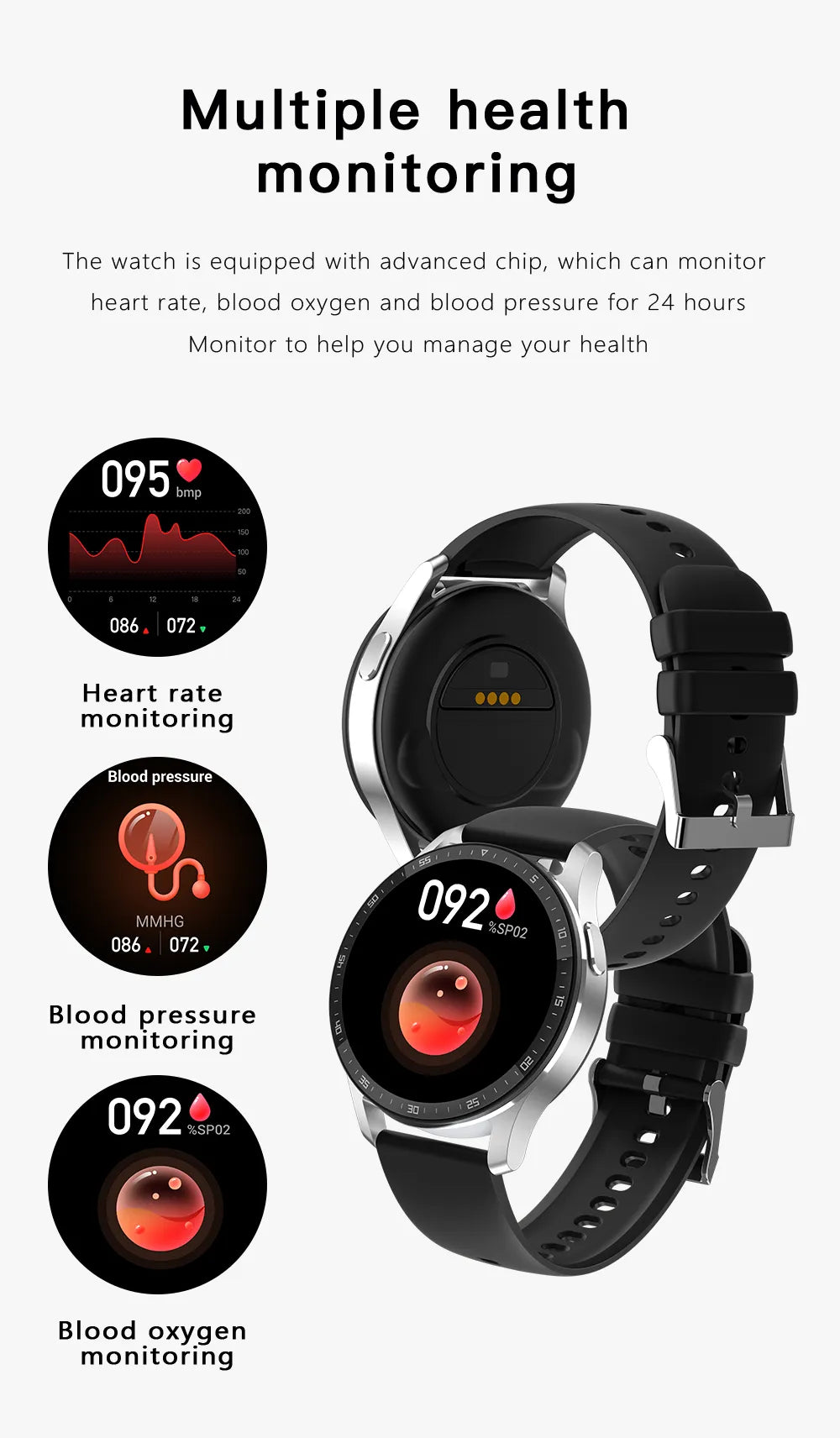 Neuheiten | Zwei in Eins Smartwatch mit Bluetooth-Ohrhörern