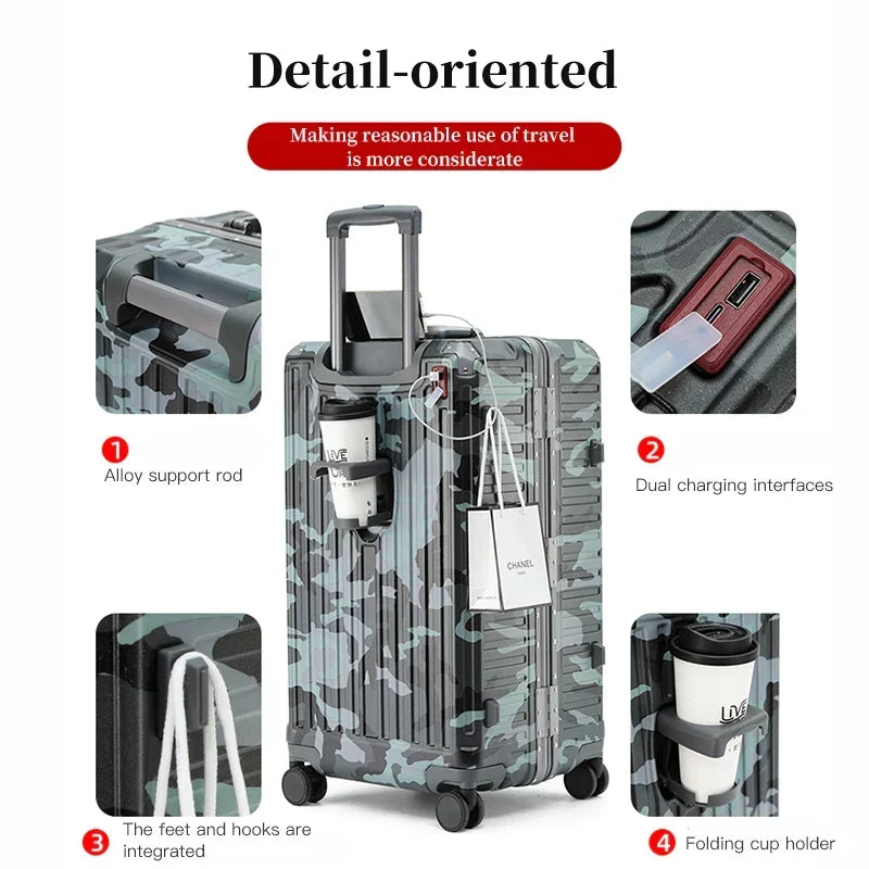 Breiter Griff Hartschalenkoffer – Zagreb