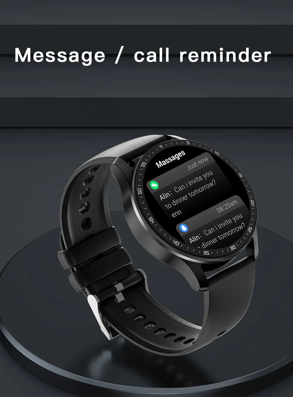 Neuheiten | Zwei in Eins Smartwatch mit Bluetooth-Ohrhörern
