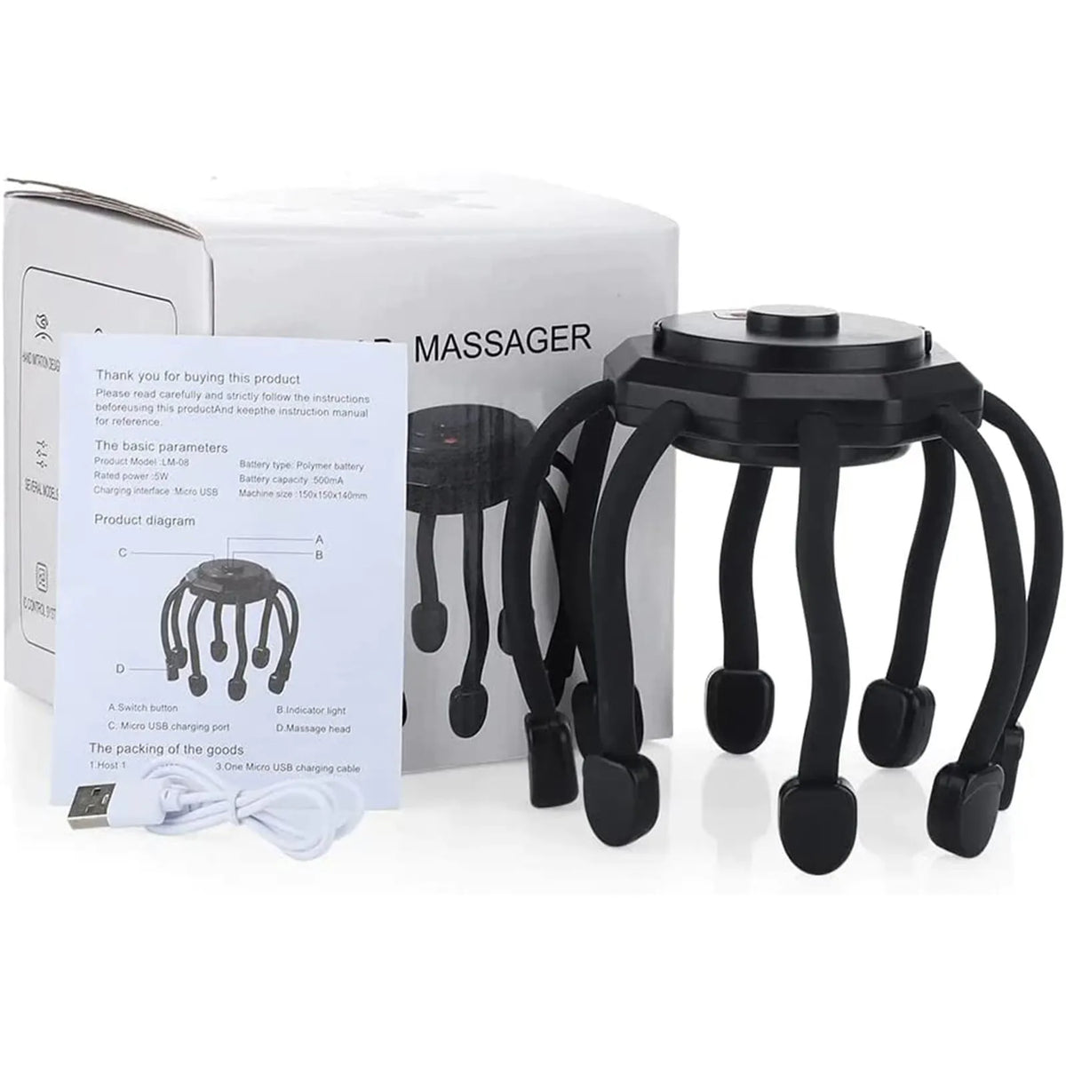 Neuheiten | Octopus Kopf-Massagegerät