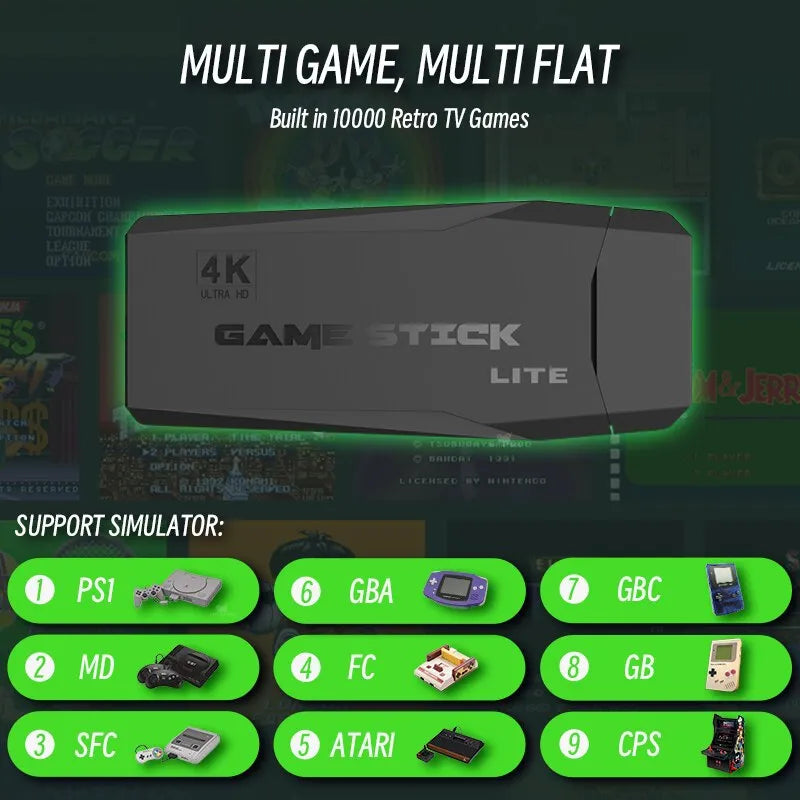 Neuheiten | Retro Kabellose Spielkonsole Stick
