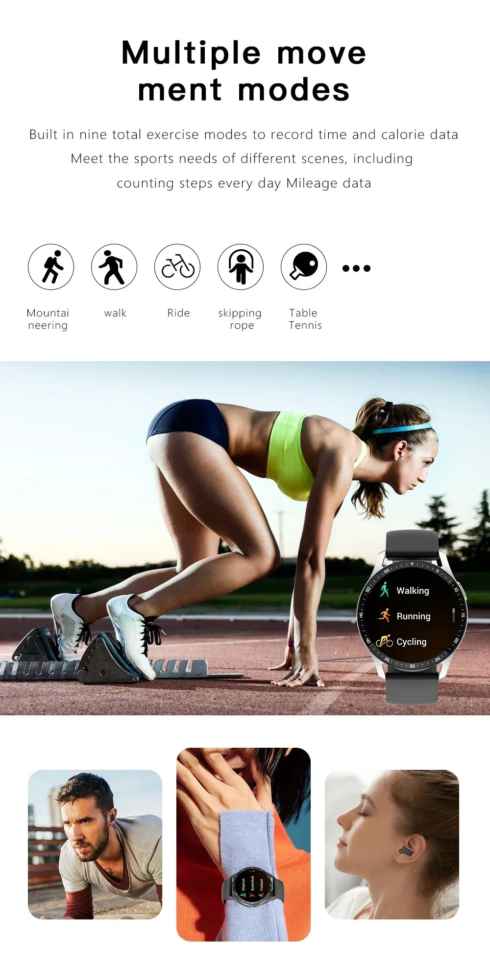 Neuheiten | Zwei in Eins Smartwatch mit Bluetooth-Ohrhörern