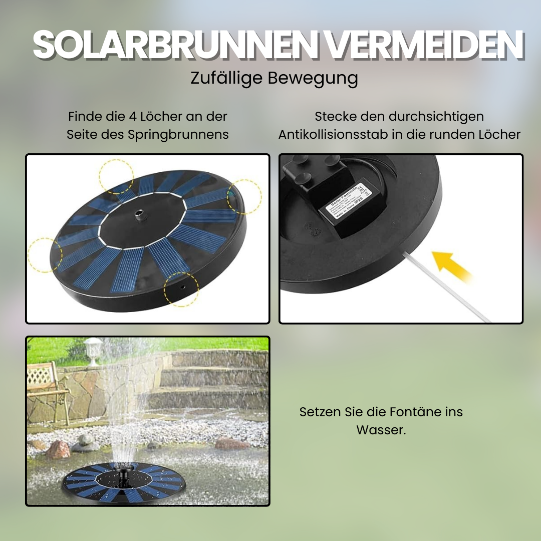 Hochwertige Handgemachte Fontäne für Vögel