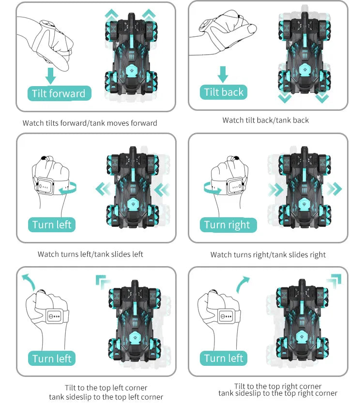 Neuheiten | Gesture and Remote Control Tank Vehicle Toy