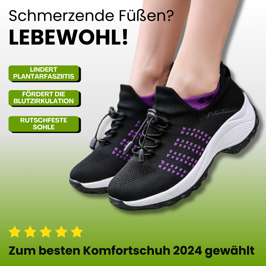 Orthofit – Ergonomische Komfortschuhe für sicheres, gelenkschonendes Gehen für Senioren