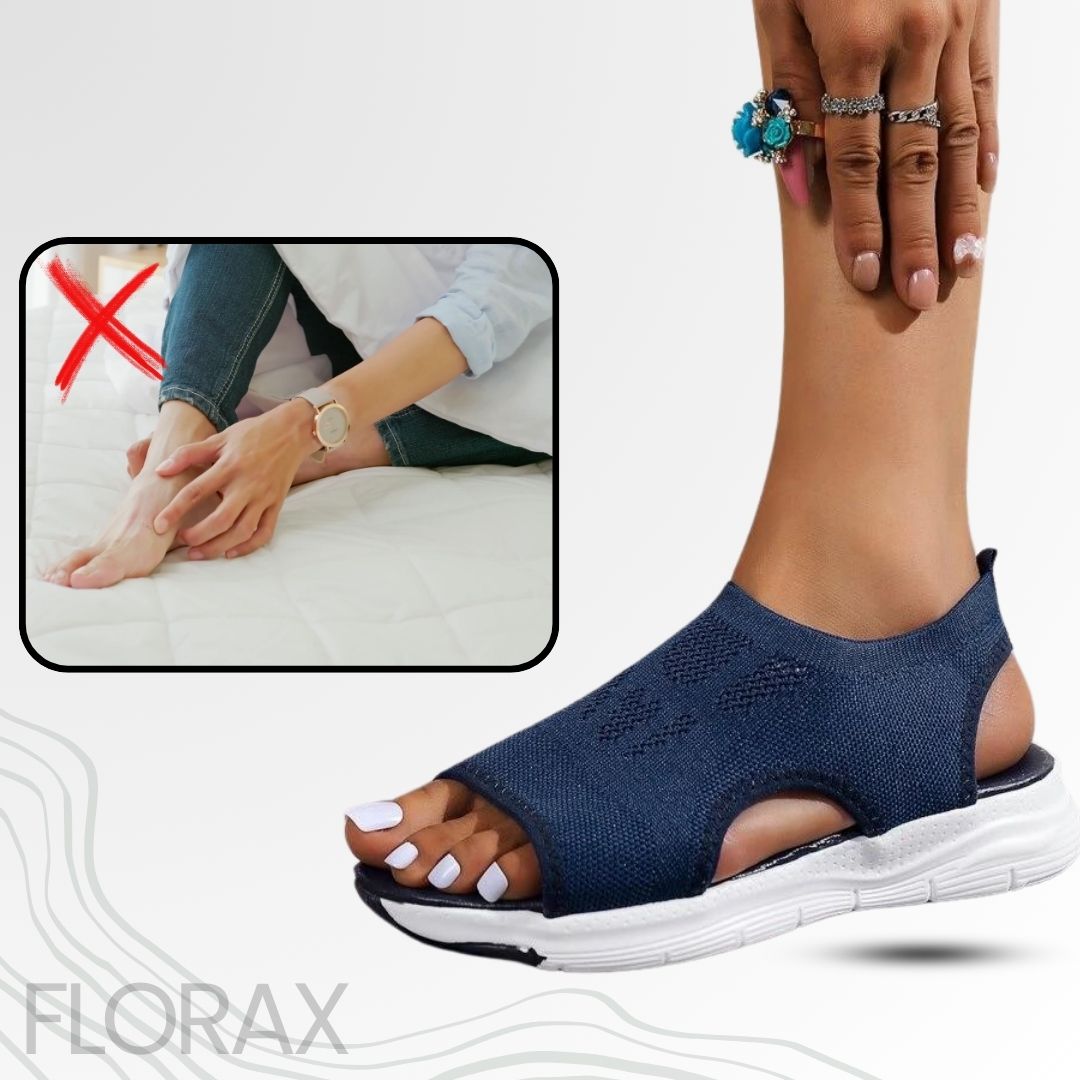 Florax - ergonomische, rutschfeste & schmerzlindernde Komfort-Sandalen