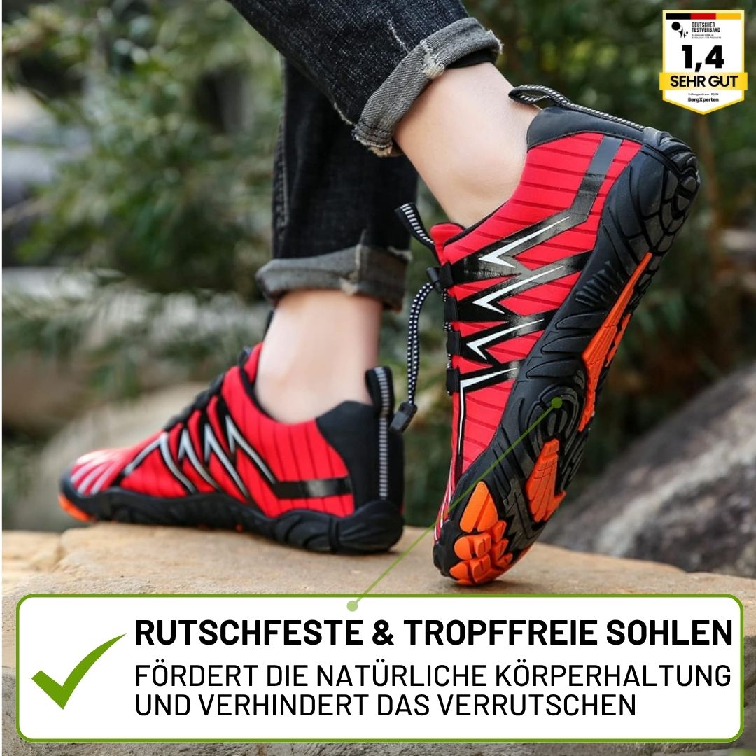 AeroX Pro - ergonomischer schmerzlindernder Barfußschuh für sicheres, gelenkschonendes Gehen für Senioren