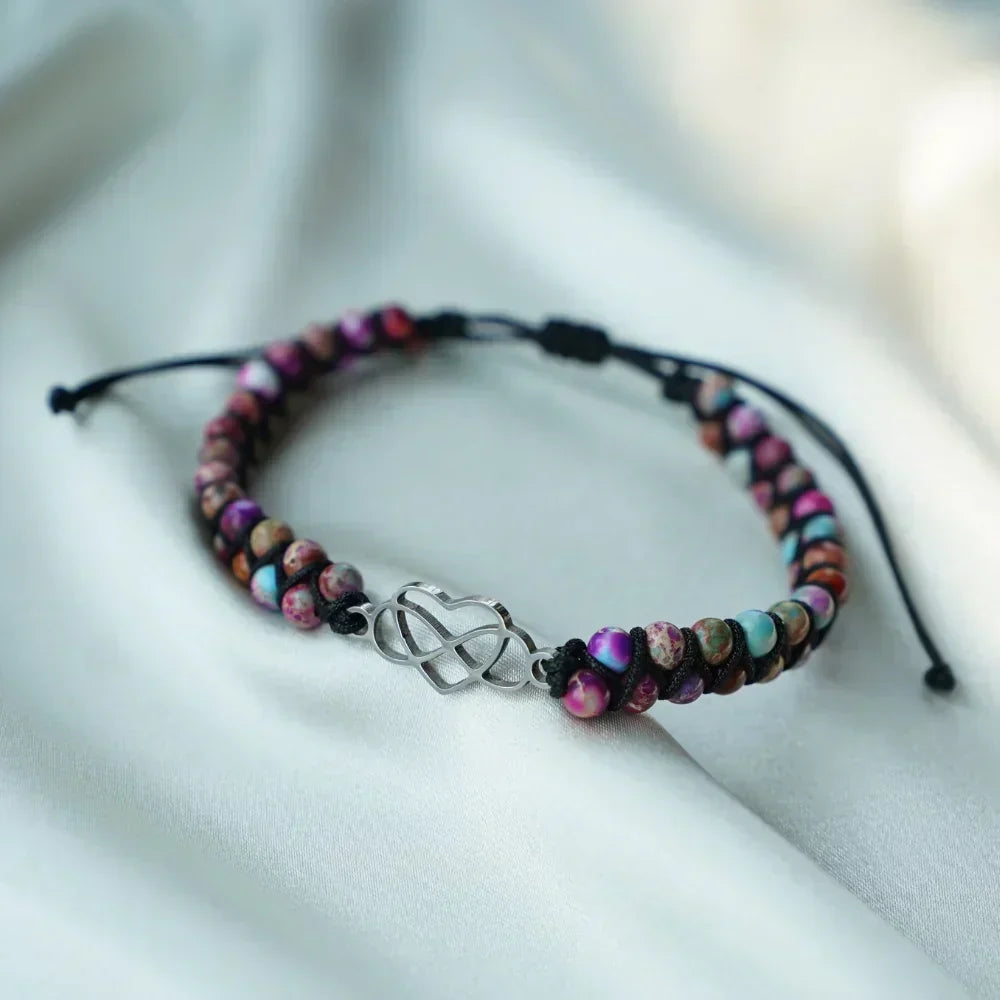 To My Daughter – Love You Forever Halskette – Geschenk für Tochter – Schwarzes Design mit Zirkonia