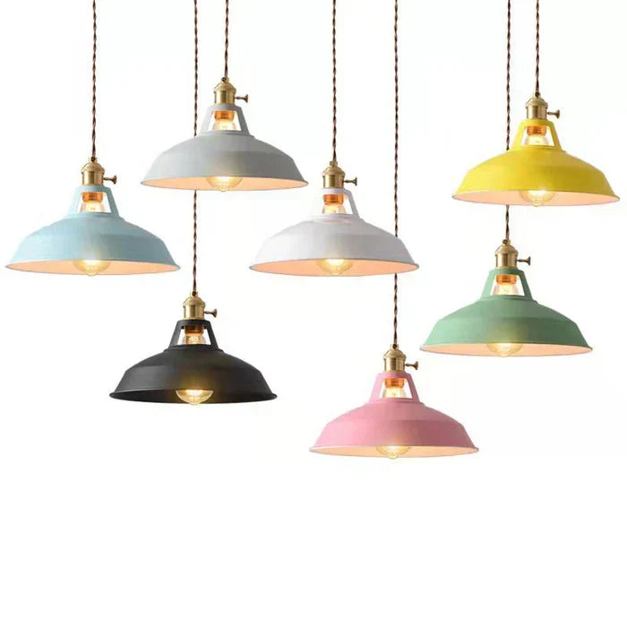 LumoIron – Retro-Hängelampe Metall Industrie-Design Esszimmer E27