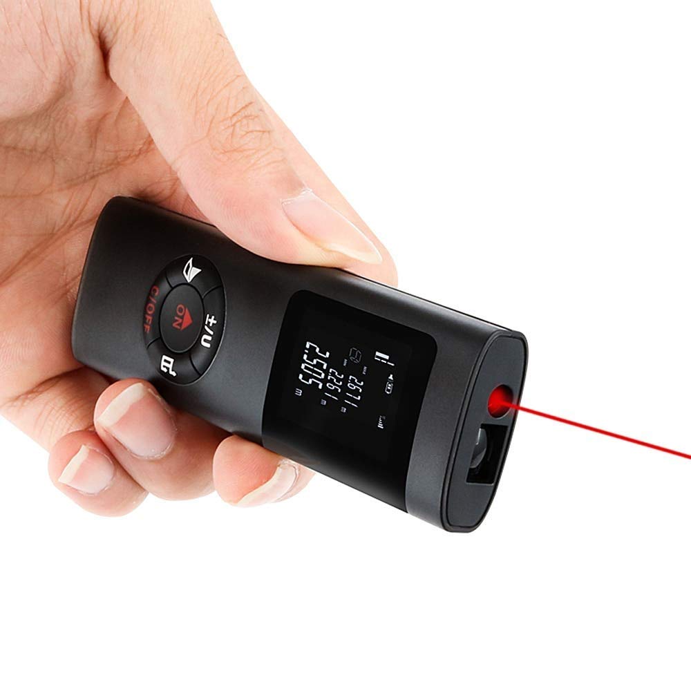 Neuheiten | USB-wiederaufladbarer Mini-Laser-Reichweitenfinder