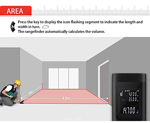 Neuheiten | USB-wiederaufladbarer Mini-Laser-Reichweitenfinder