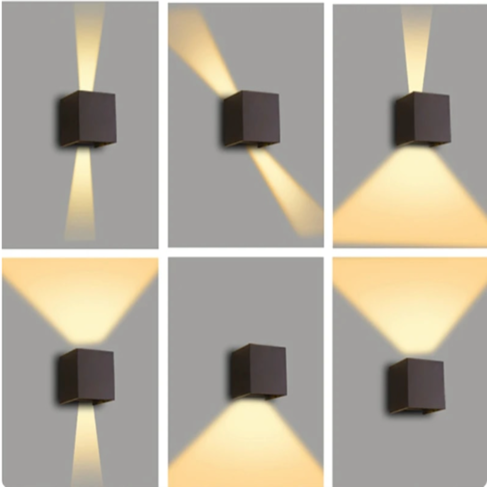Drahtloses LED-Cube-Lichtset - Kabellos, energieeffizient und vielseitig