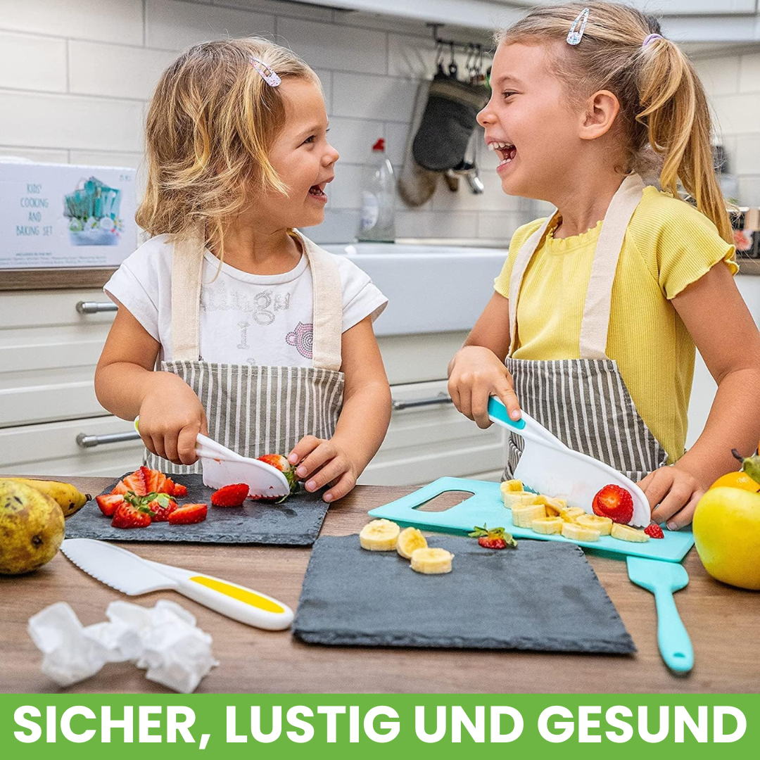 Kindersicheres Küchenset - Sicheres Kochen für Kinder