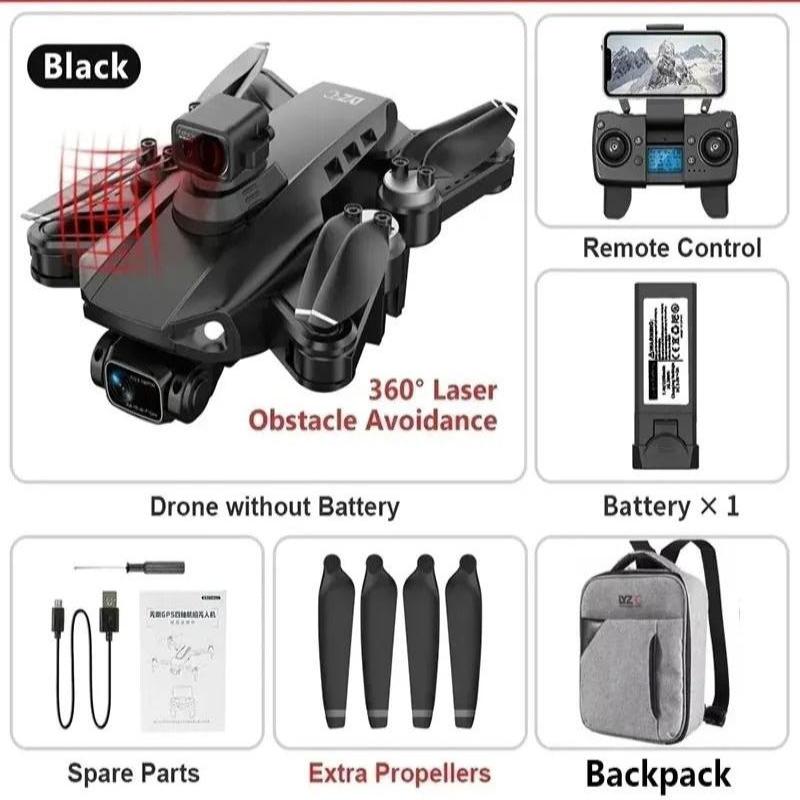 RG109 Pro Drohne – 8K Dualkamera, GPS & bürstenlose Motoren